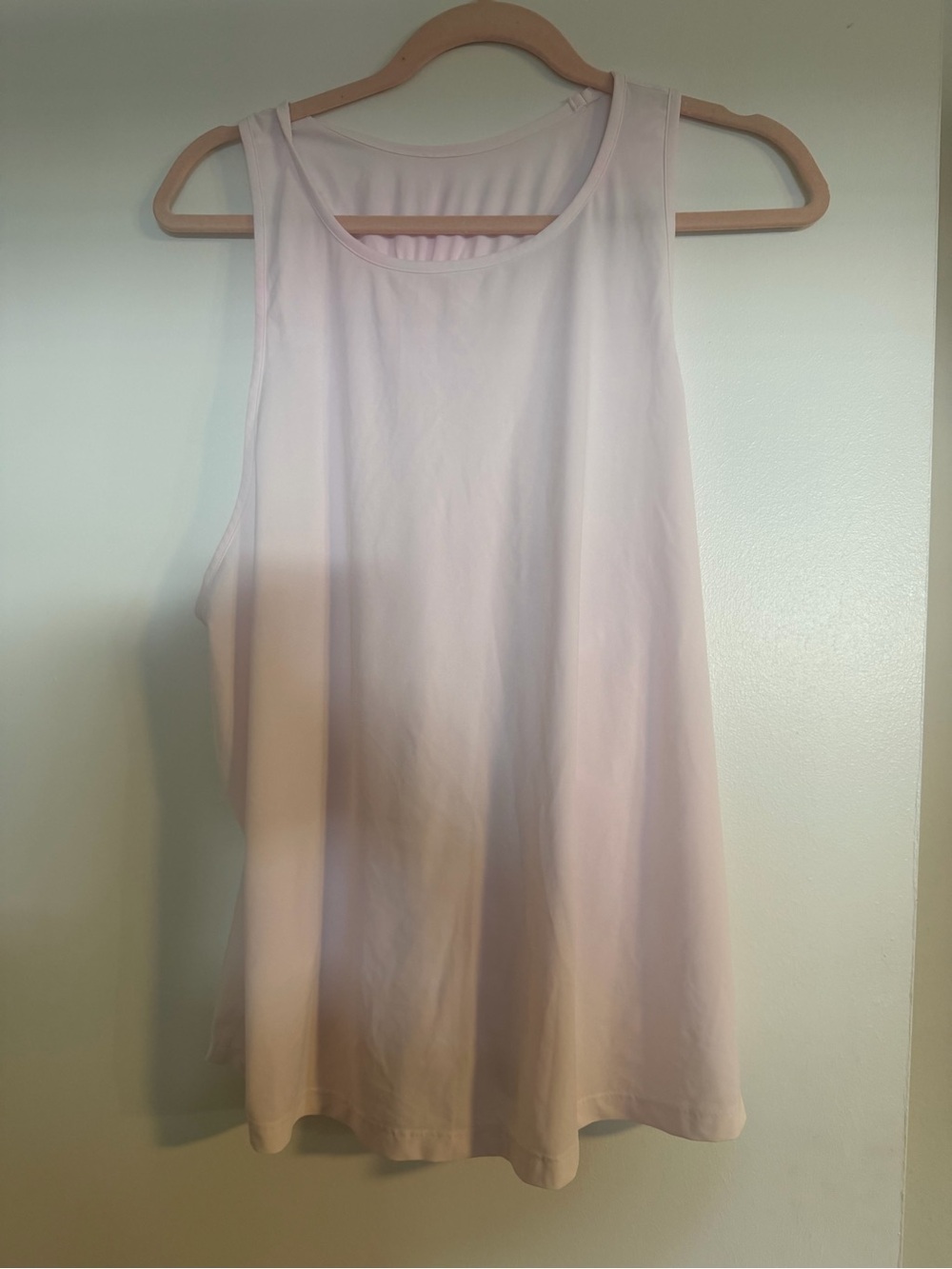lululemon athletica Light Pink Scoop Neck Tank